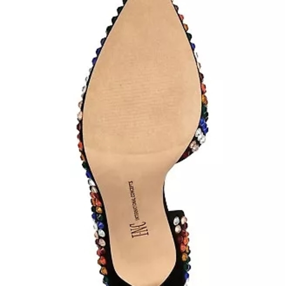 NEW INC Kenjay Rhinestone Pointed Toe D'Orsay Heels - Picture 10 of 10
